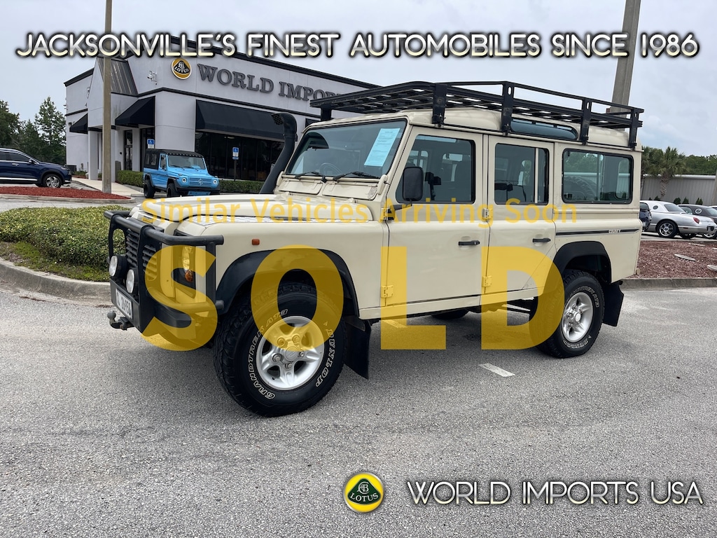 Certified 1997 Land Rover Defender 110 5-Door 300 TDI - (Collector Series)