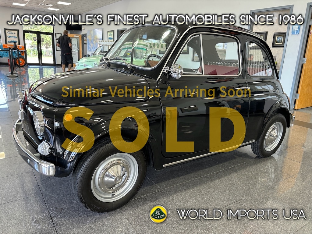 Certified 1971 FIAT 500 Coupe - (Collector Series)