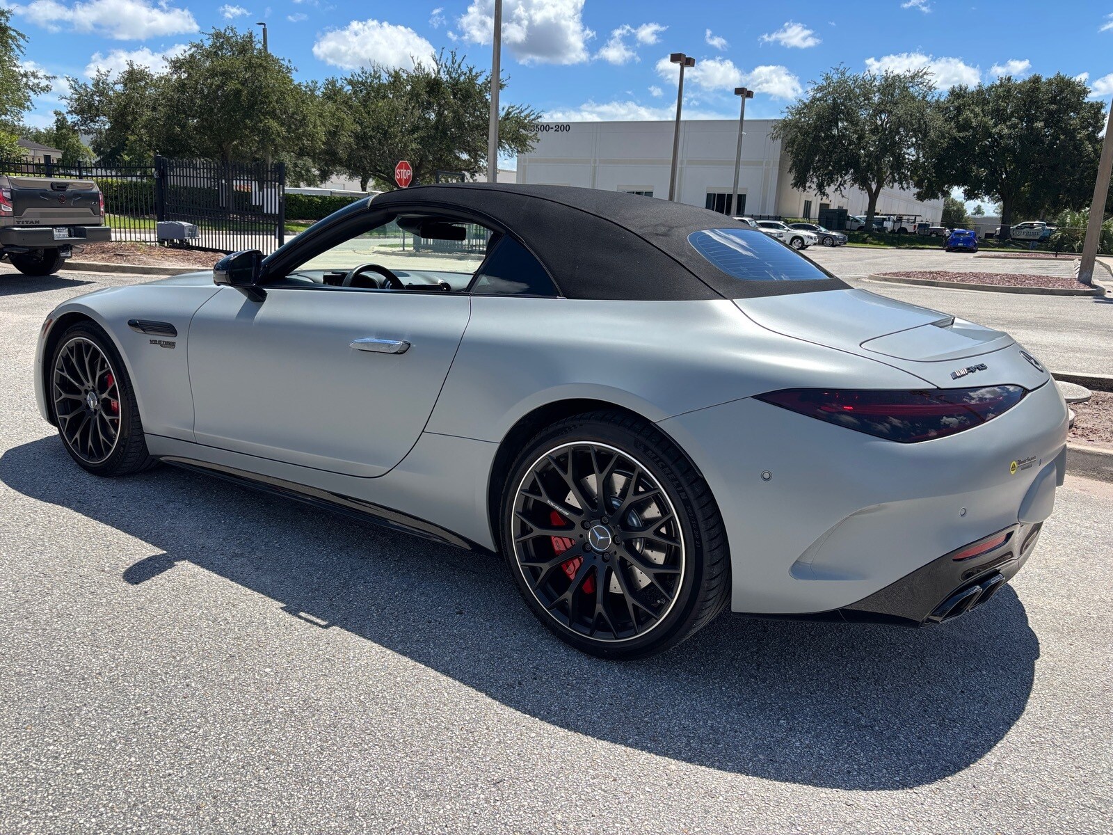 2022 Mercedes Benz SL 55 AMG photo 3