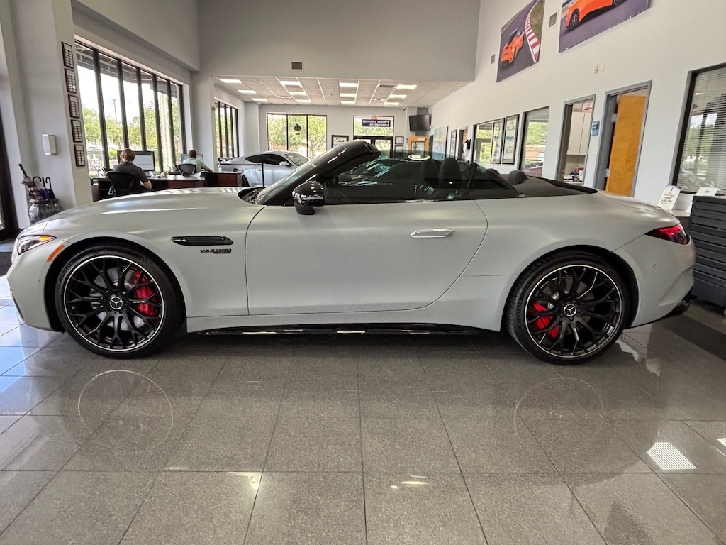 Certified 2022 Mercedes-Benz SL55 AMG Roadster - NEW $148,085.00