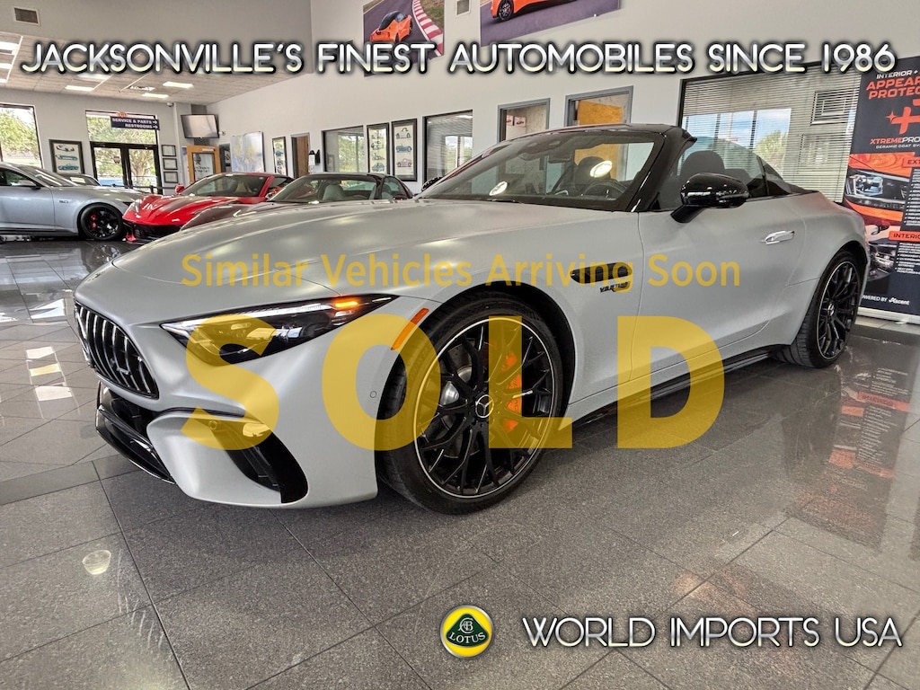 Certified 2022 Mercedes-Benz SL55 AMG Roadster - NEW $148,085.00
