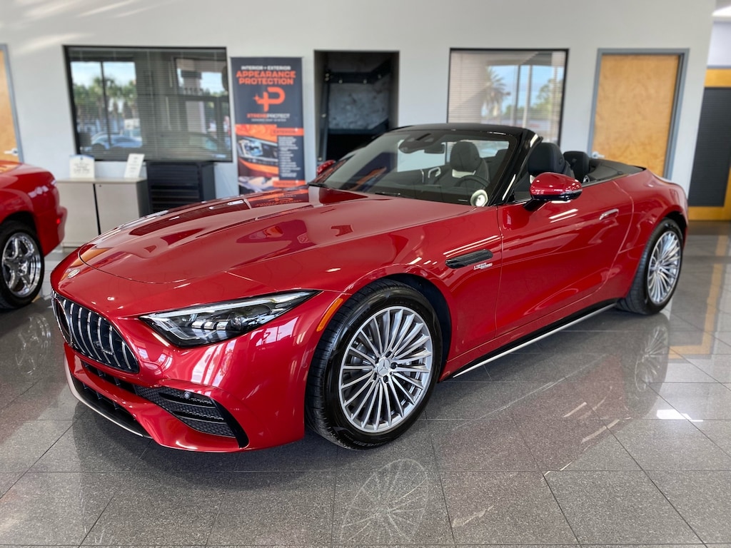 Certified 2023 Mercedes-Benz SL43 AMG Roadster - NEW $116,085.00