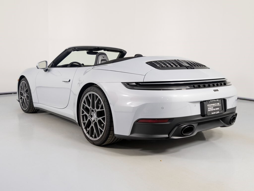 Certified 2025 Porsche 911 Carrera Convertible
