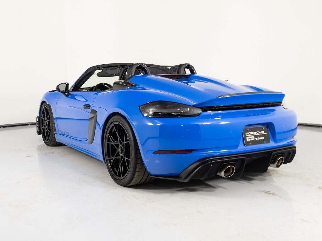 Certified 2025 Porsche 718 Spyder RS Convertible