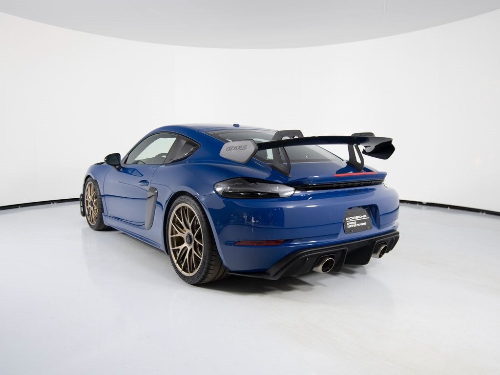 Certified 2023 Porsche 718 Cayman GT4 RS Coupe