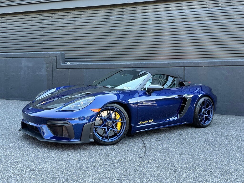 Certified 2025 Porsche 718 Spyder RS Convertible