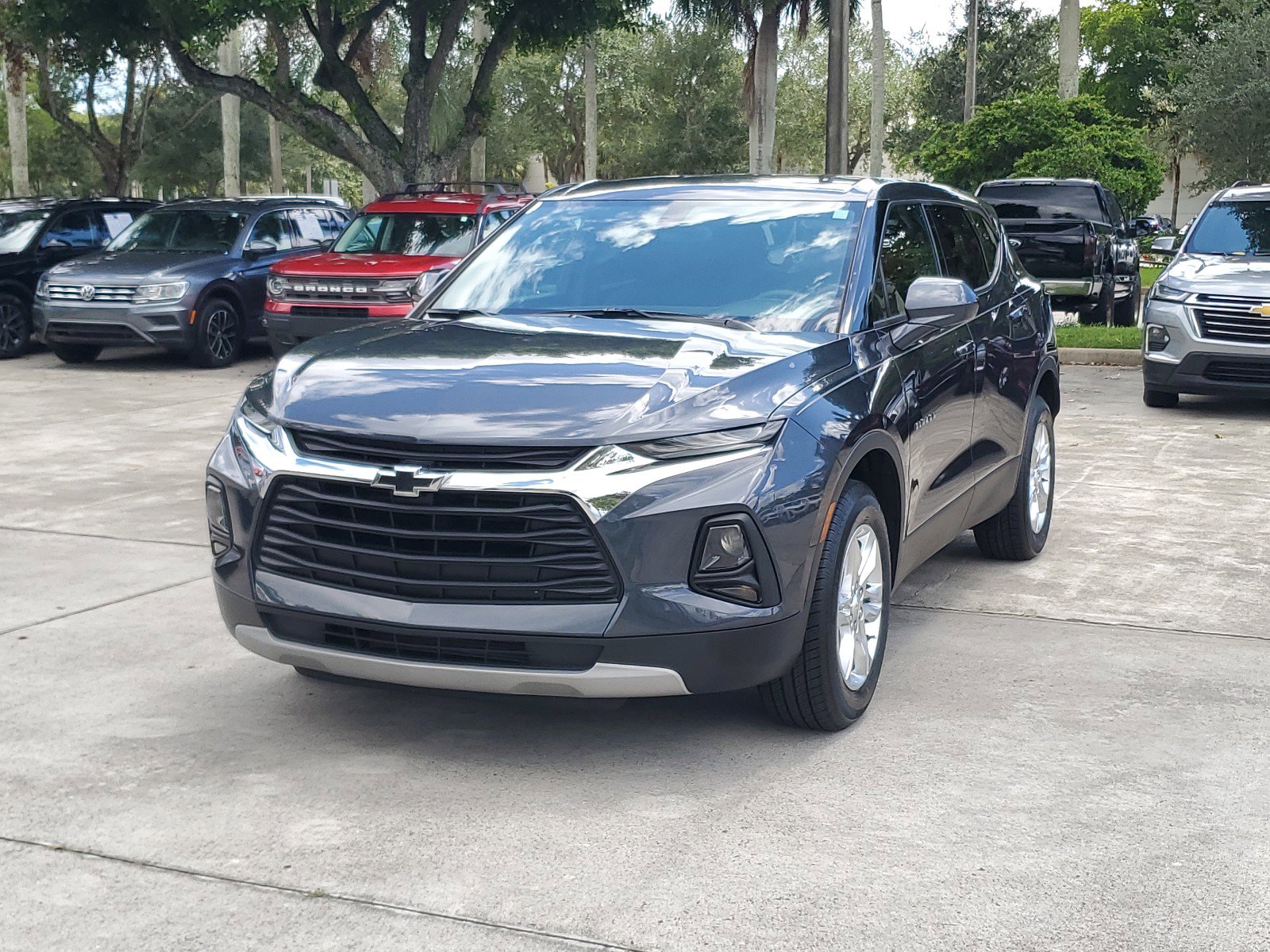 Used 2021 Chevrolet Blazer 1LT with VIN 3GNKBBRA4MS573287 for sale in Coconut Creek, FL