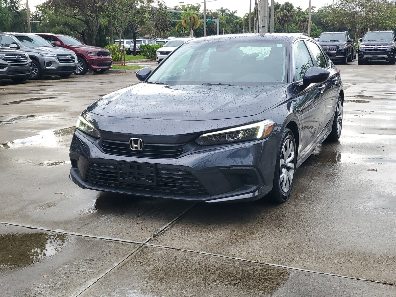 Used 2022 Honda Civic LX with VIN 2HGFE2F22NH524366 for sale in Coconut Creek, FL