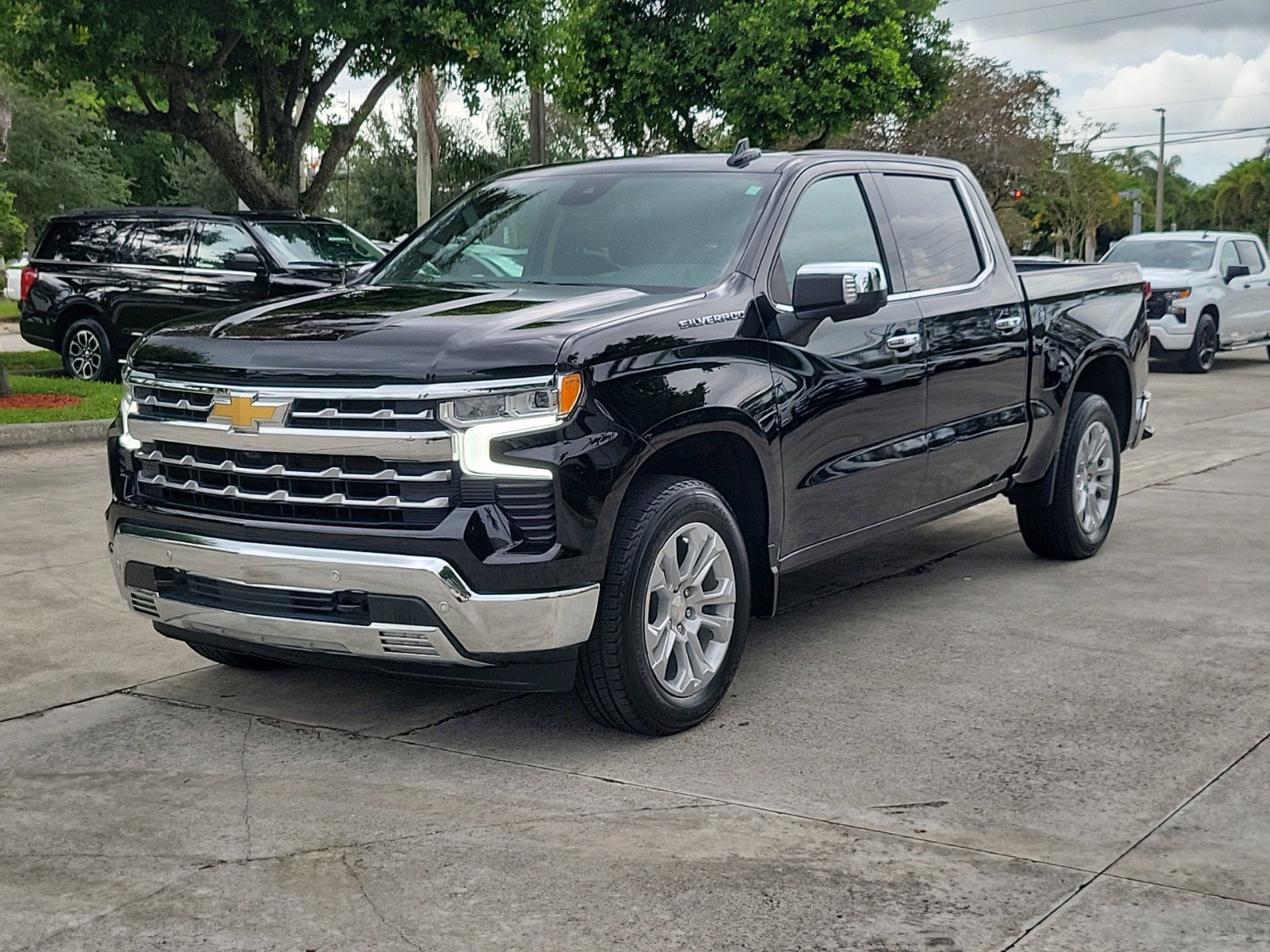 Certified 2023 Chevrolet Silverado 1500 LTZ with VIN 2GCUDGED6P1105571 for sale in Coconut Creek, FL