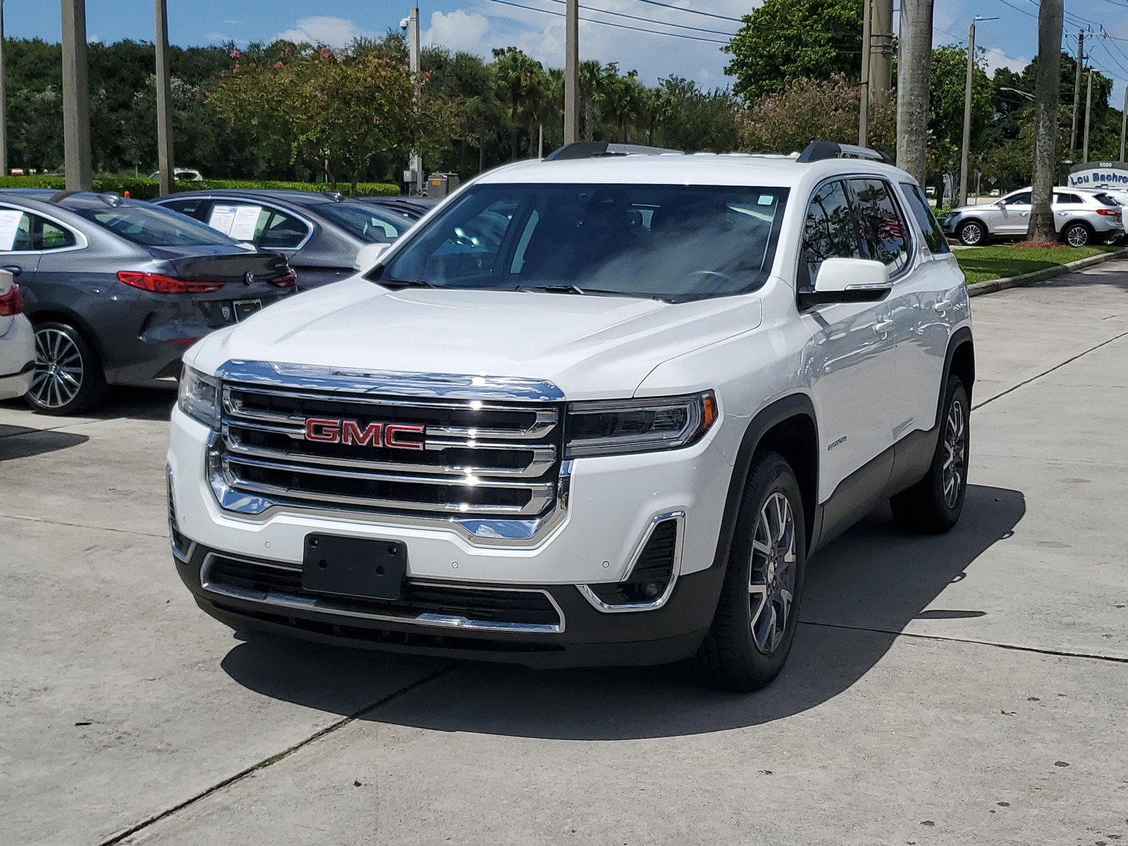 Used 2023 GMC Acadia SLT with VIN 1GKKNUL41PZ150631 for sale in Coconut Creek, FL