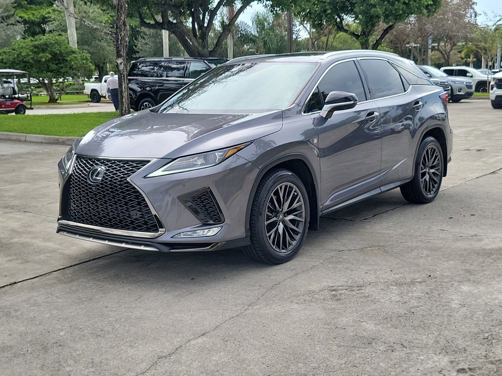 Used 2022 Lexus RX 350 F SPORT with VIN 2T2YZMDA4NC349254 for sale in Coconut Creek, FL