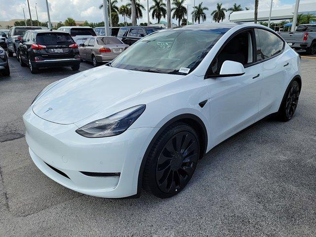 Used 2022 Tesla Model Y Performance with VIN 7SAYGDEF0NF392850 for sale in Pompano Beach, FL