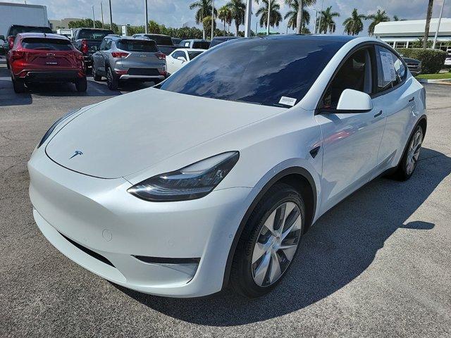 Used 2020 Tesla Model Y Long Range with VIN 5YJYGDEE0LF028400 for sale in Pompano Beach, FL