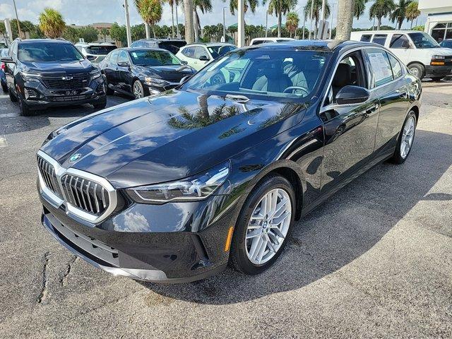 Used 2024 BMW 5 Series 530i with VIN WBA43FJ05RCP86199 for sale in Pompano Beach, FL