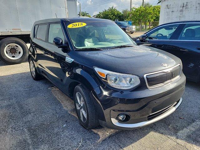 Used 2018 Kia Soul EV + with VIN KNDJX3AE9J7026231 for sale in Pompano Beach, FL