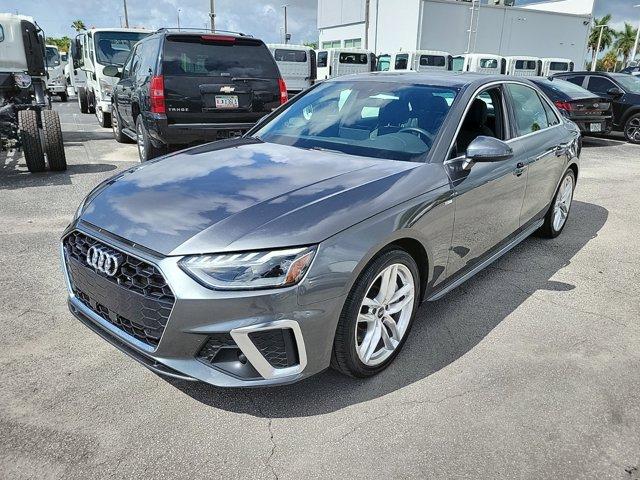 Used 2023 Audi A4 Premium Plus with VIN WAUEAAF47PN009825 for sale in Pompano Beach, FL