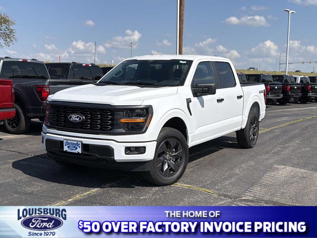 New 2025 Ford F-150 Supercrew STX 4x4 **Retired Courtesy Car** Truck
