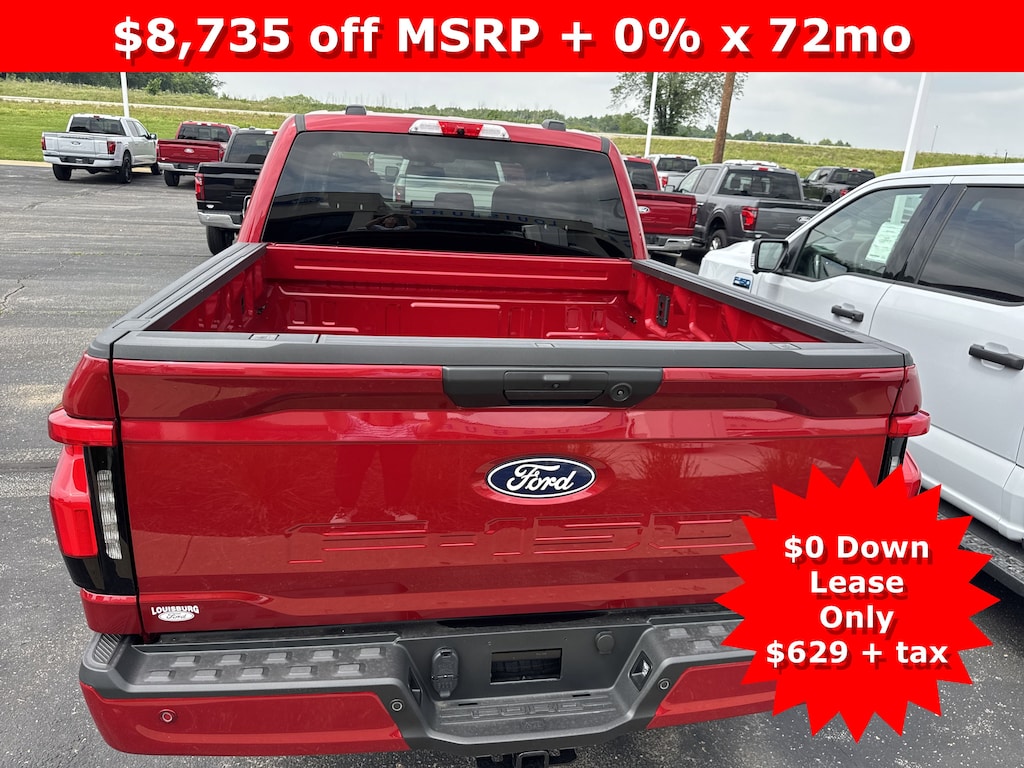 New 2025 Ford F-150 Lightning Flash Extended Range Battery 4x4 Truck