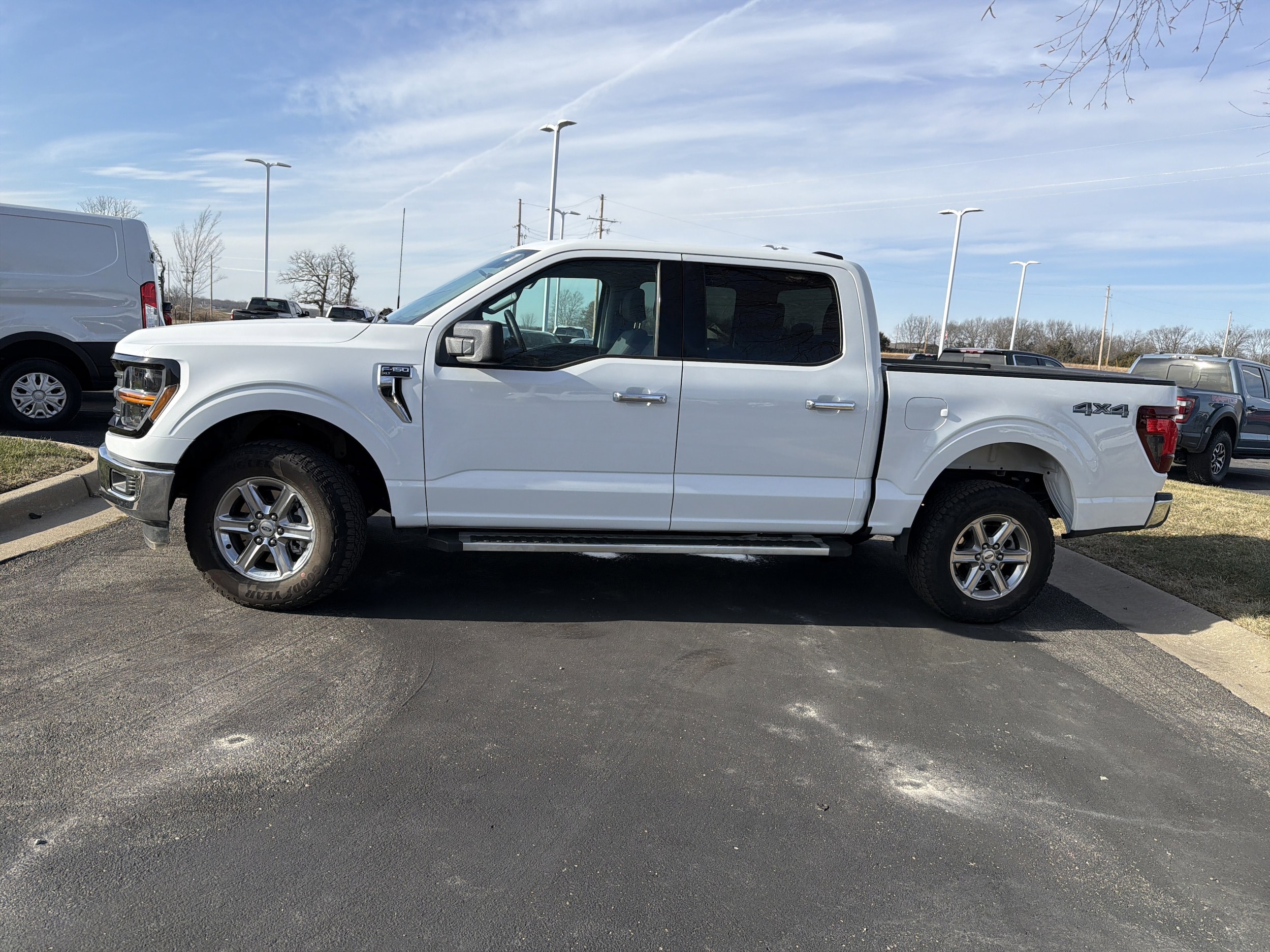 Used 2025 Ford F-150 XLT with VIN 1FTFW3L87SKD84202 for sale in Kansas City