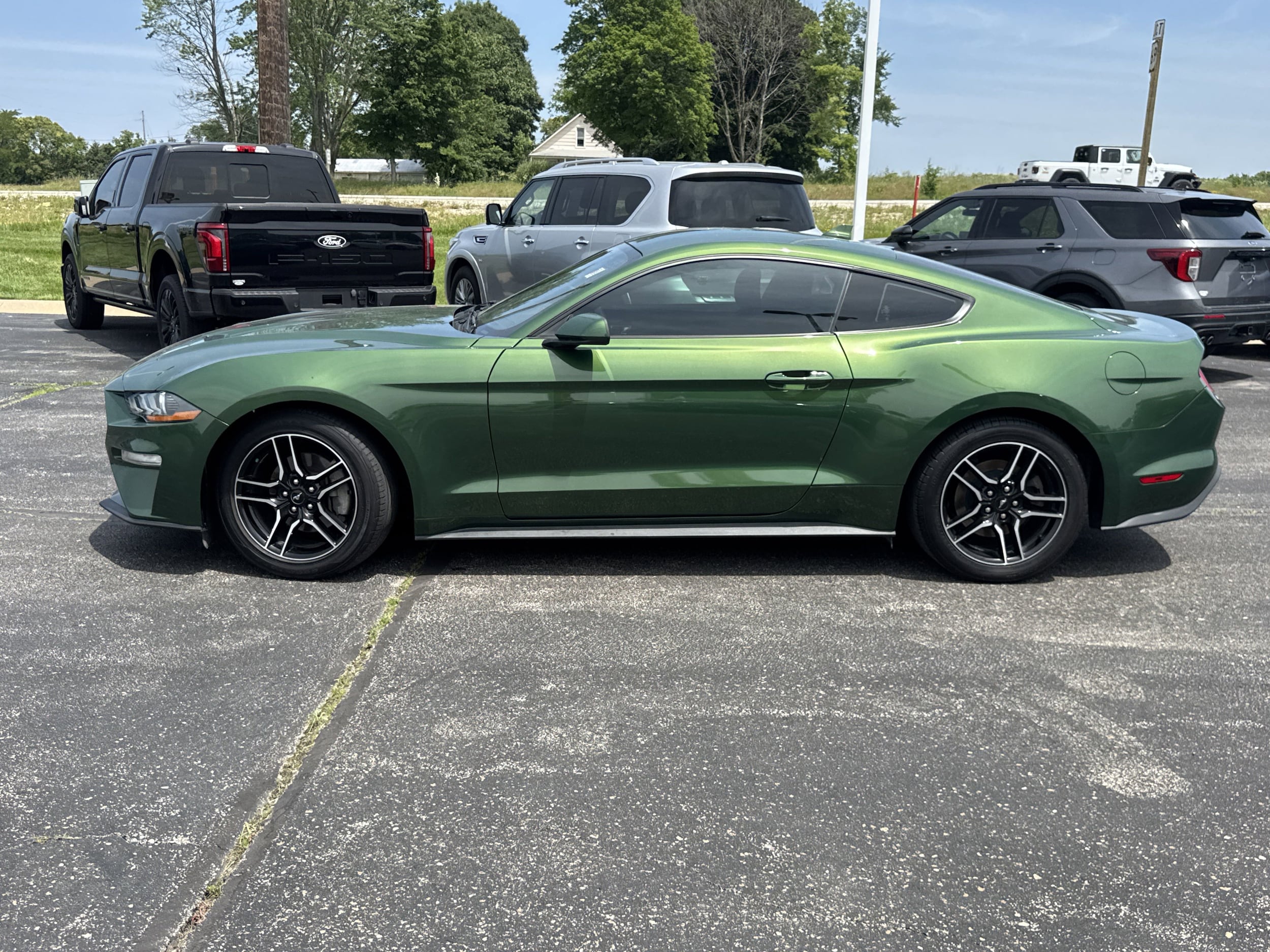 Used 2023 Ford Mustang EcoBoost with VIN 1FA6P8TH0P5102021 for sale in Kansas City