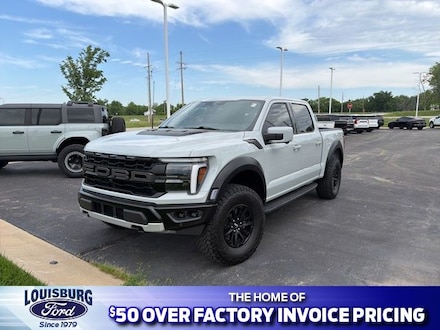 Featured used 2024 Ford F-150 Supercrew Raptor 4x4 Truck for Sale in Louisburg, KS
