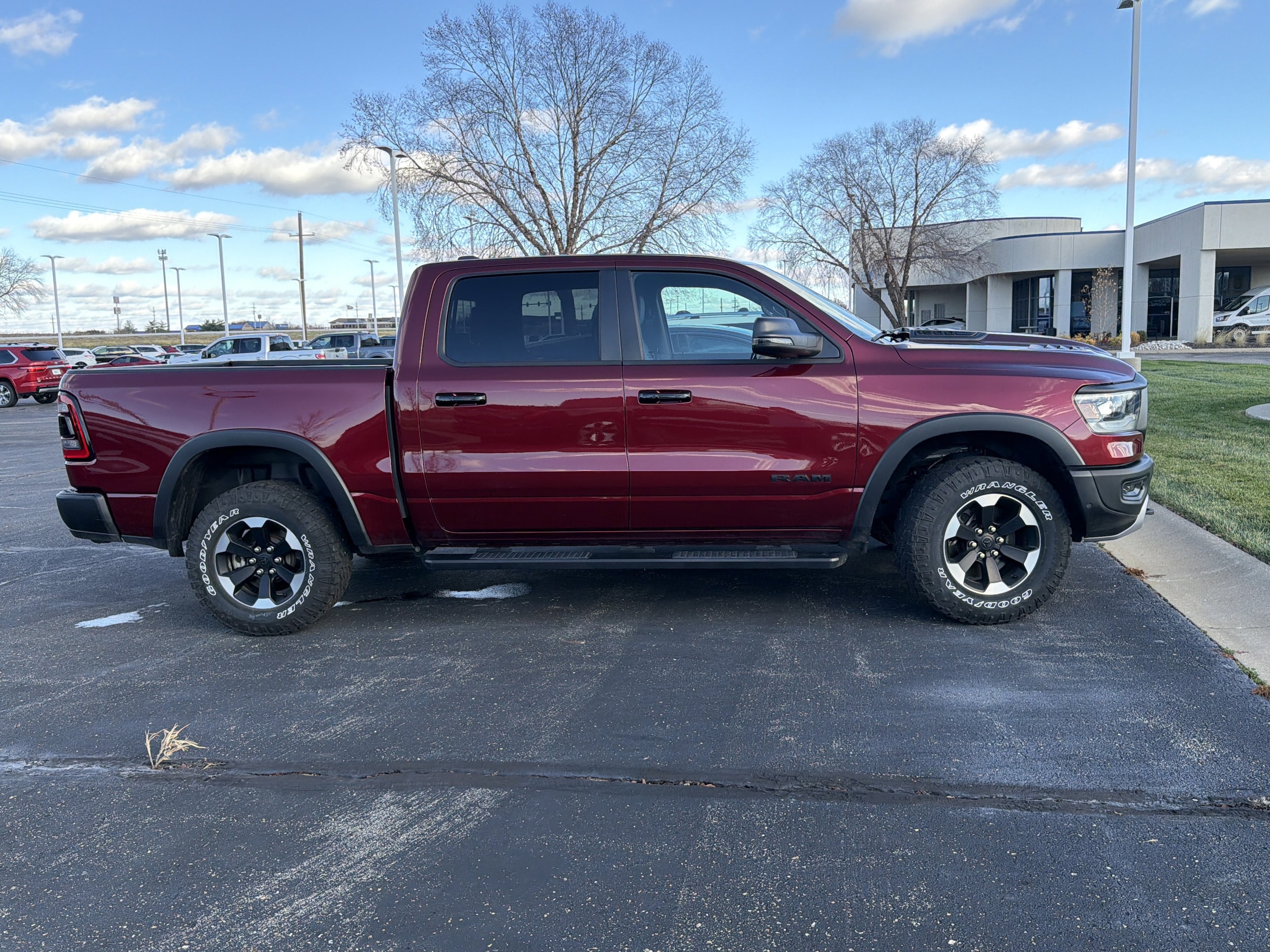 Used 2023 RAM Ram 1500 Pickup Rebel with VIN 1C6SRFLT7PN554678 for sale in Kansas City