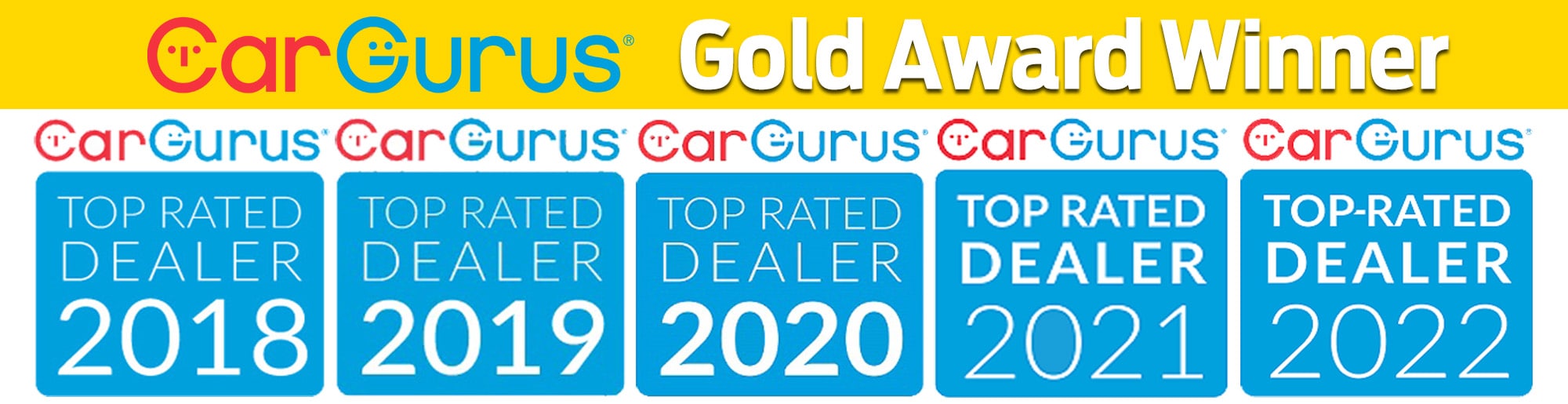 Cargurus yearly dealer awards