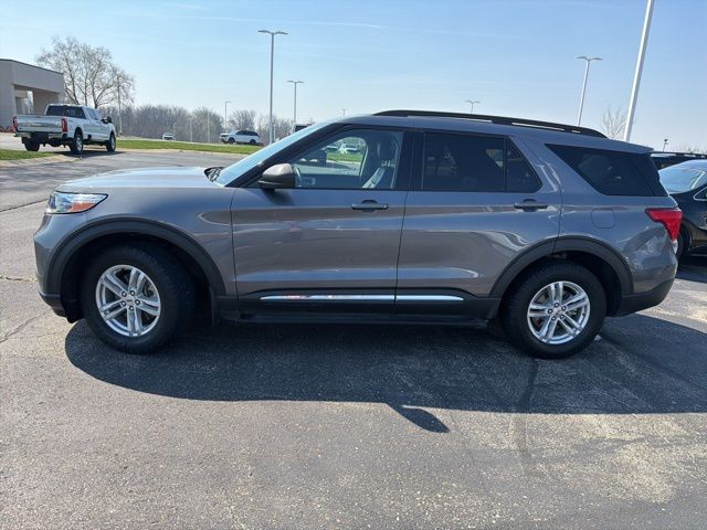 Used 2022 Ford Explorer XLT with VIN 1FMSK8DHXNGA25063 for sale in Kansas City