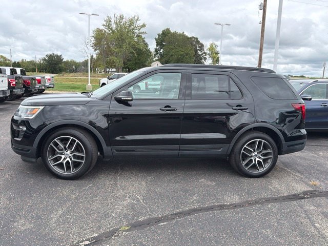 Used 2018 Ford Explorer Sport with VIN 1FM5K8GT9JGC32390 for sale in Kansas City
