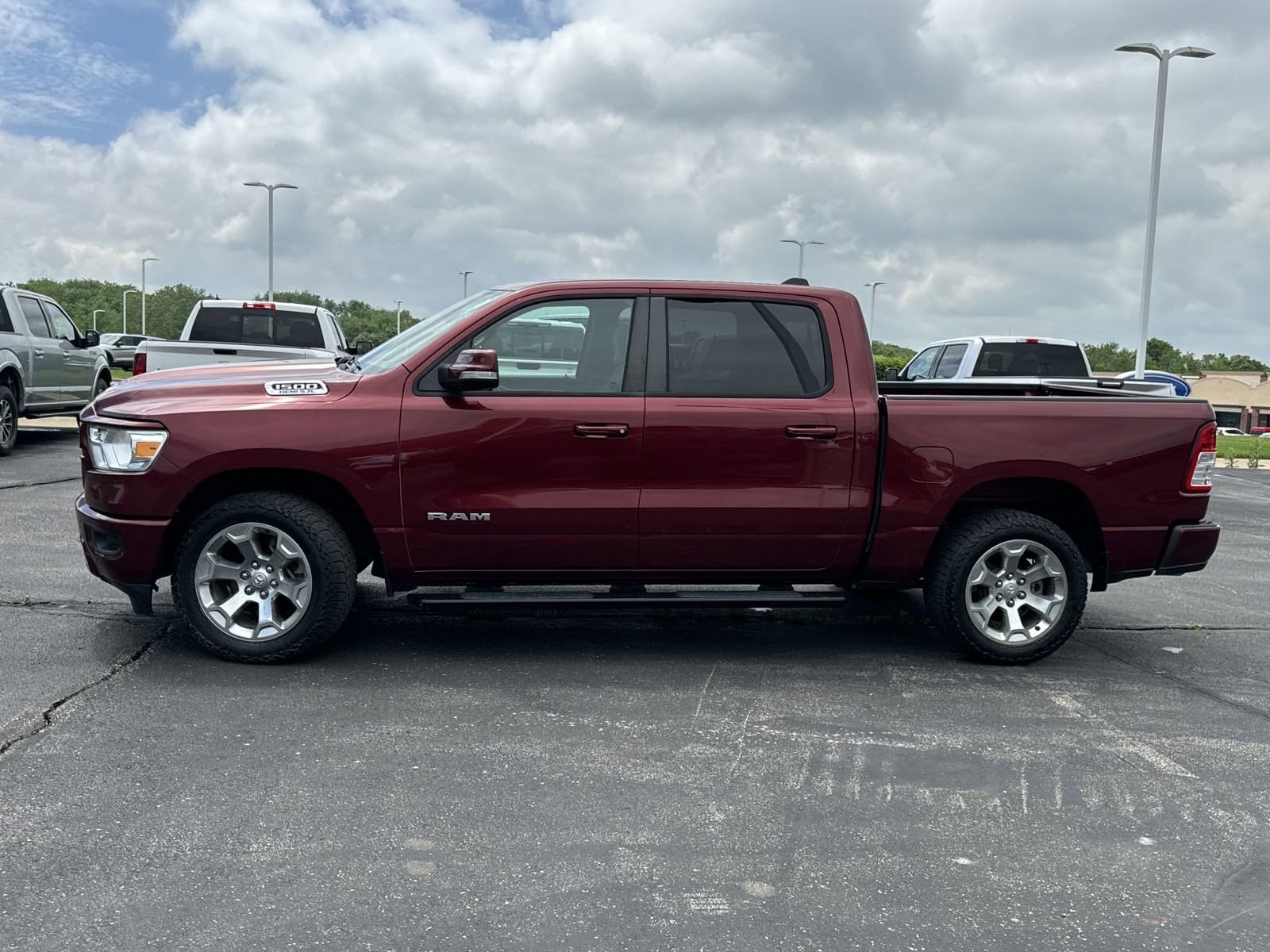 Used 2019 RAM Ram 1500 Pickup Big Horn/Lone Star with VIN 1C6SRFFT2KN857954 for sale in Kansas City