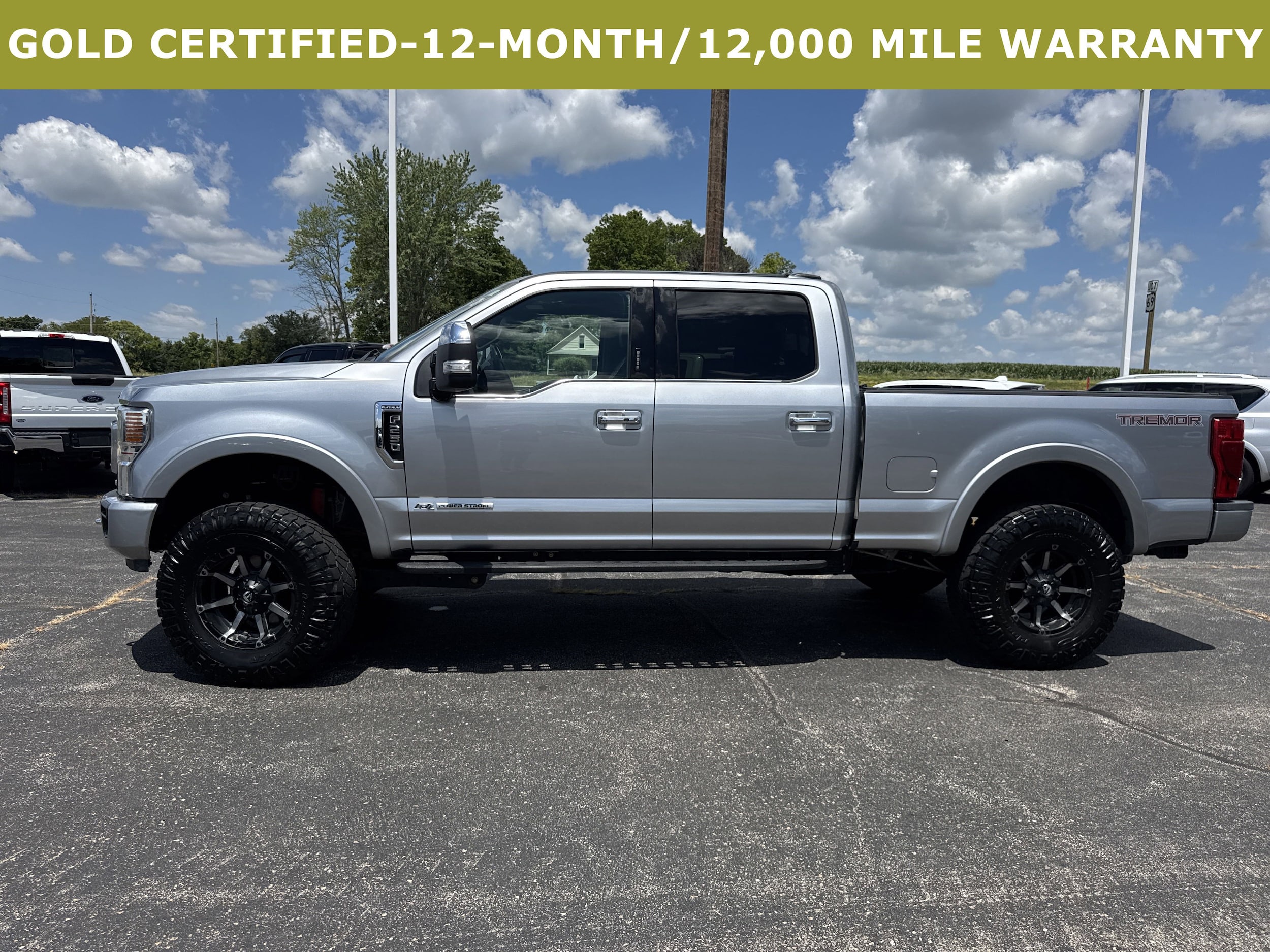 Certified 2022 Ford F-250 Super Duty Platinum with VIN 1FT8W2BT9NED73942 for sale in Kansas City