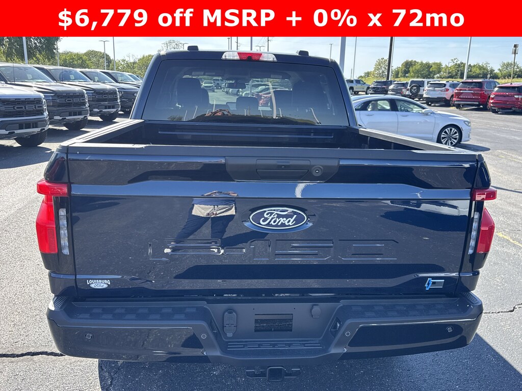 New 2025 Ford F-150 Lightning Flash Extended Range Battery 4x4 Truck