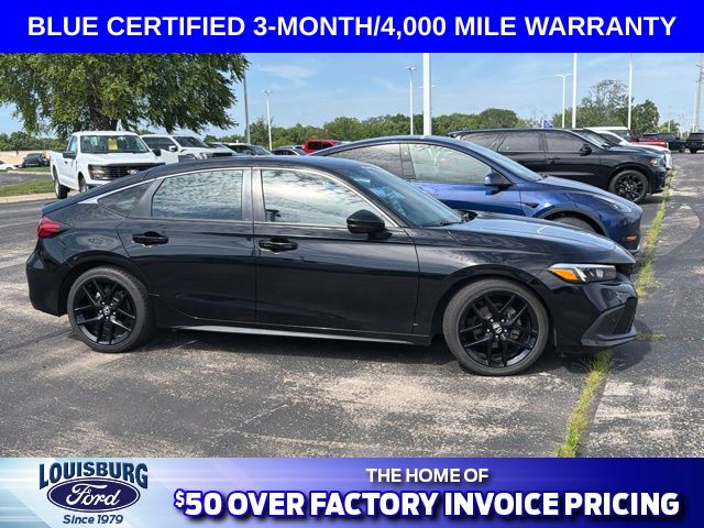 Used 2022 Honda Civic Hatchback Sport Touring with VIN 19XFL1H83NE008528 for sale in Kansas City