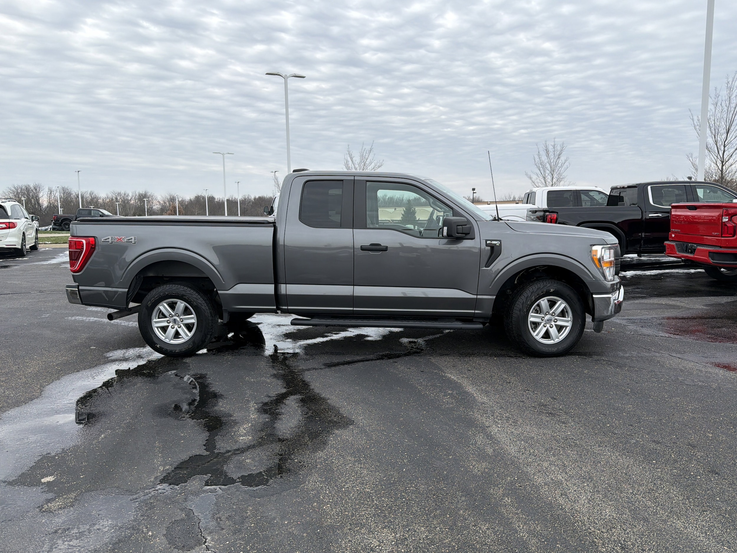 Used 2021 Ford F-150 XL with VIN 1FTEX1EP0MKE22261 for sale in Kansas City