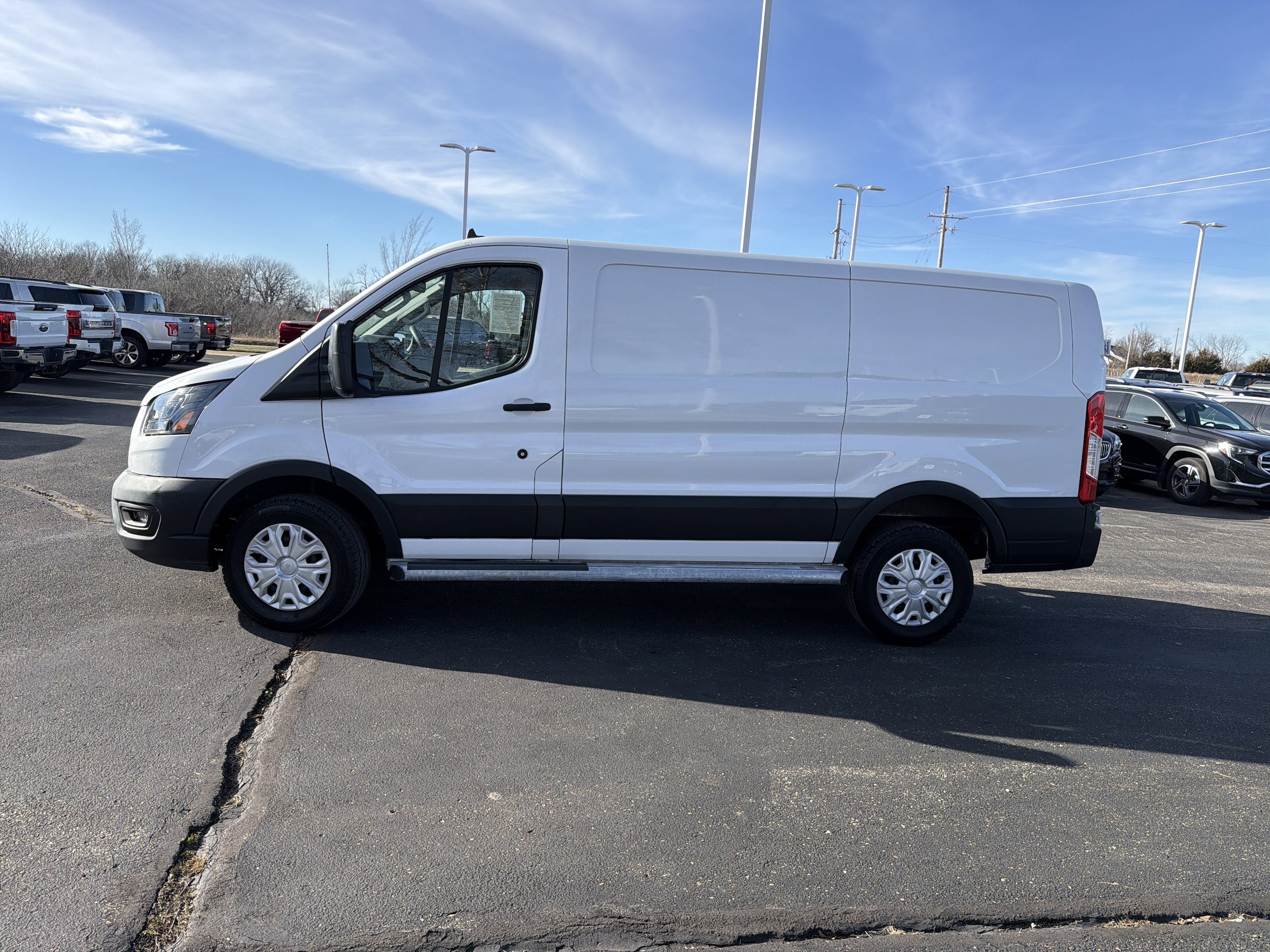 Used 2023 Ford Transit Van Base with VIN 1FTBR1Y82PKA51657 for sale in Kansas City