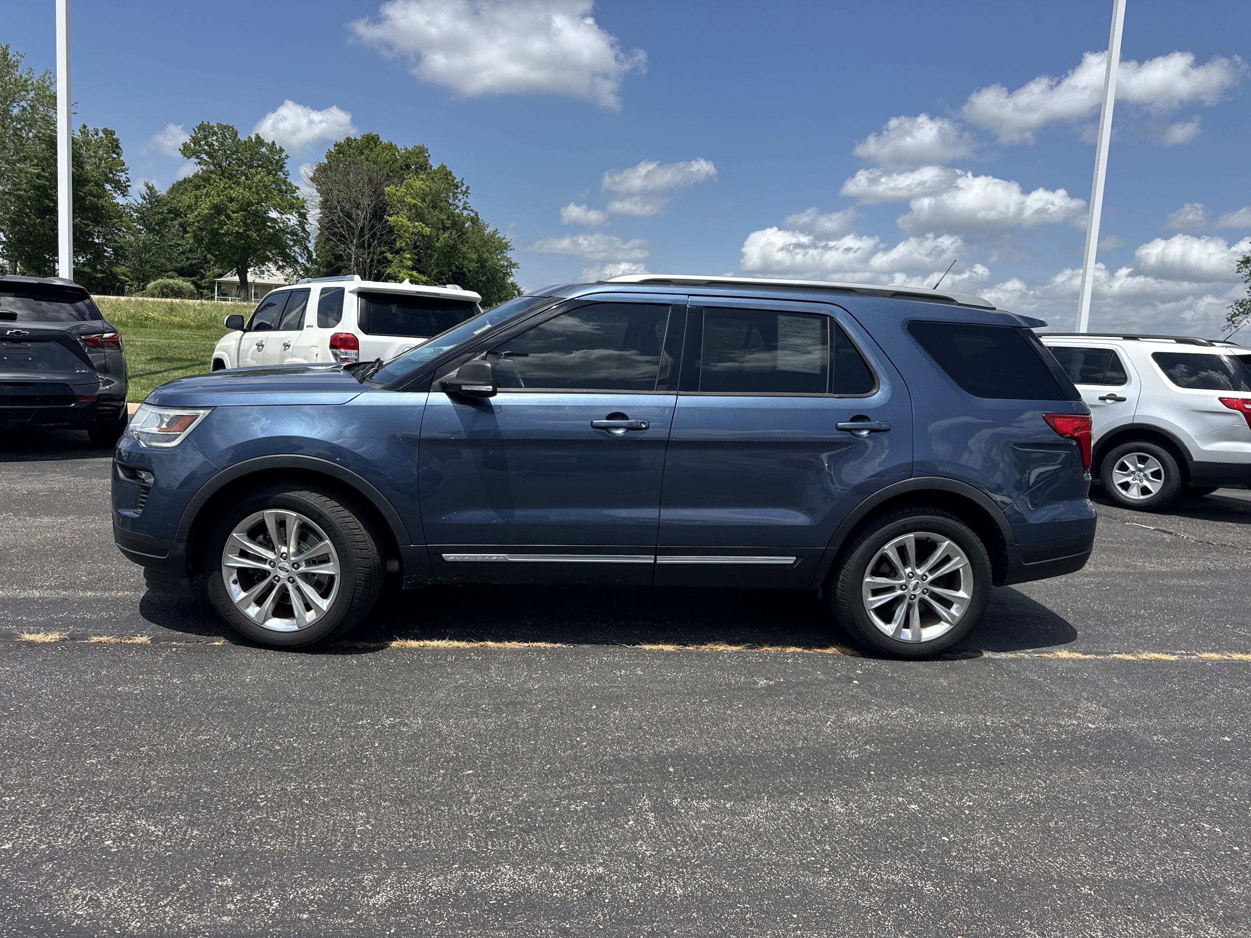 Used 2019 Ford Explorer XLT with VIN 1FM5K8D80KGA88858 for sale in Kansas City