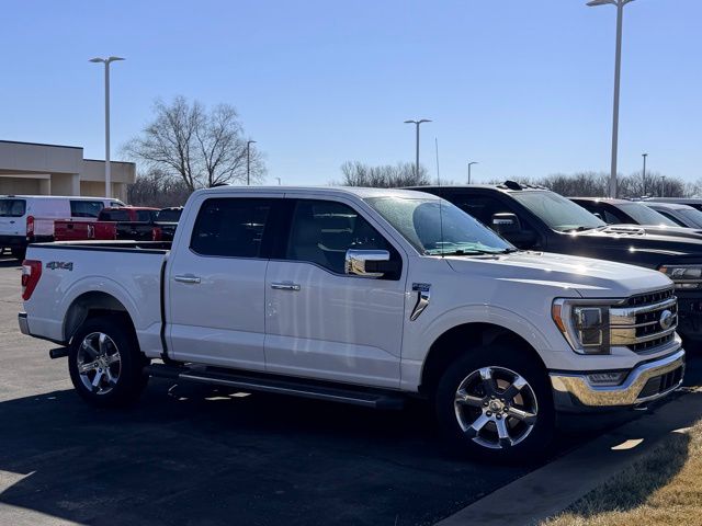 Used 2021 Ford F-150 Lariat with VIN 1FTFW1E82MFA26325 for sale in Kansas City