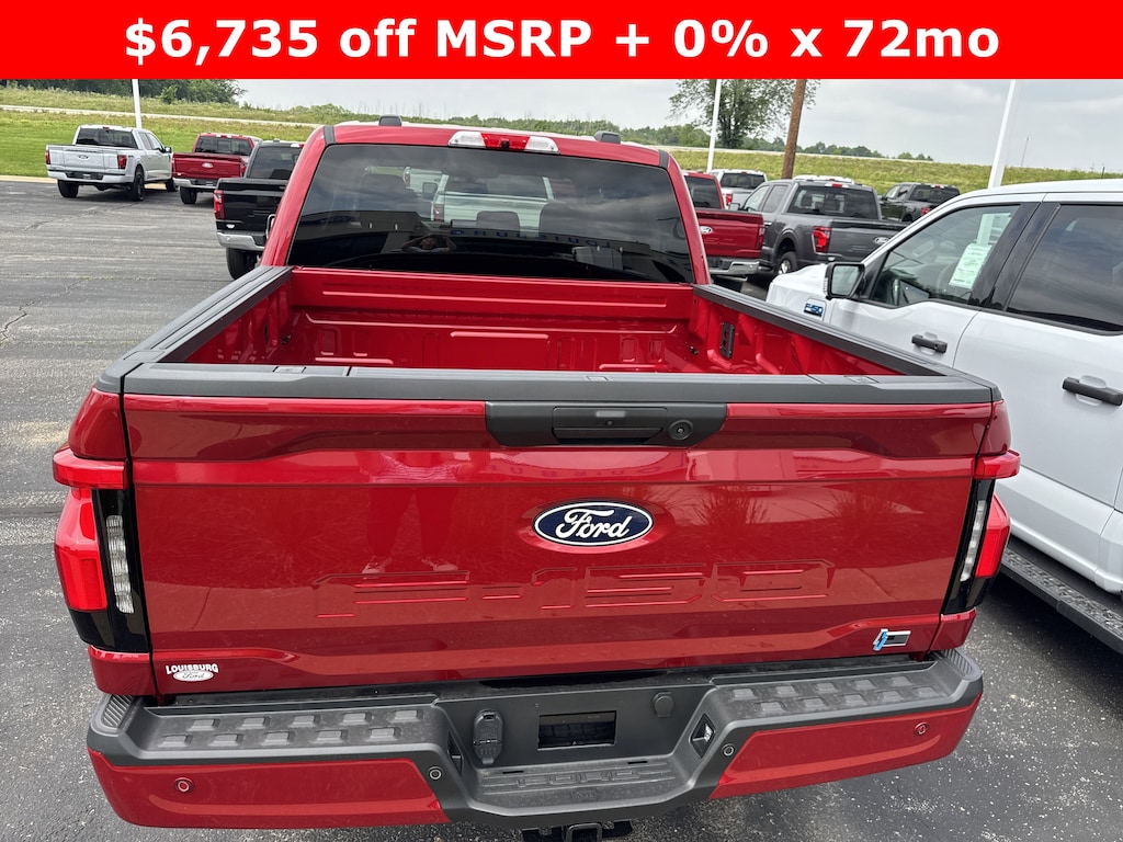 New 2025 Ford F-150 Lightning Flash Extended Range Battery 4x4 Truck