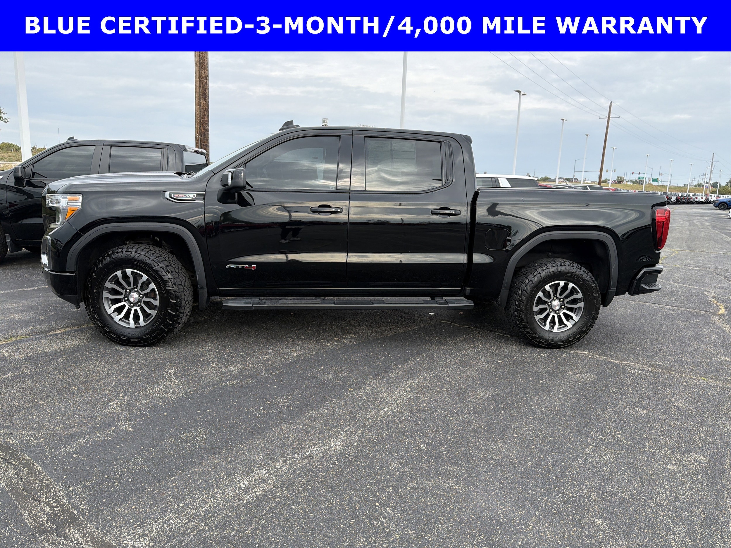 Certified 2020 GMC Sierra 1500 AT4 with VIN 3GTP9EEL3LG431324 for sale in Kansas City