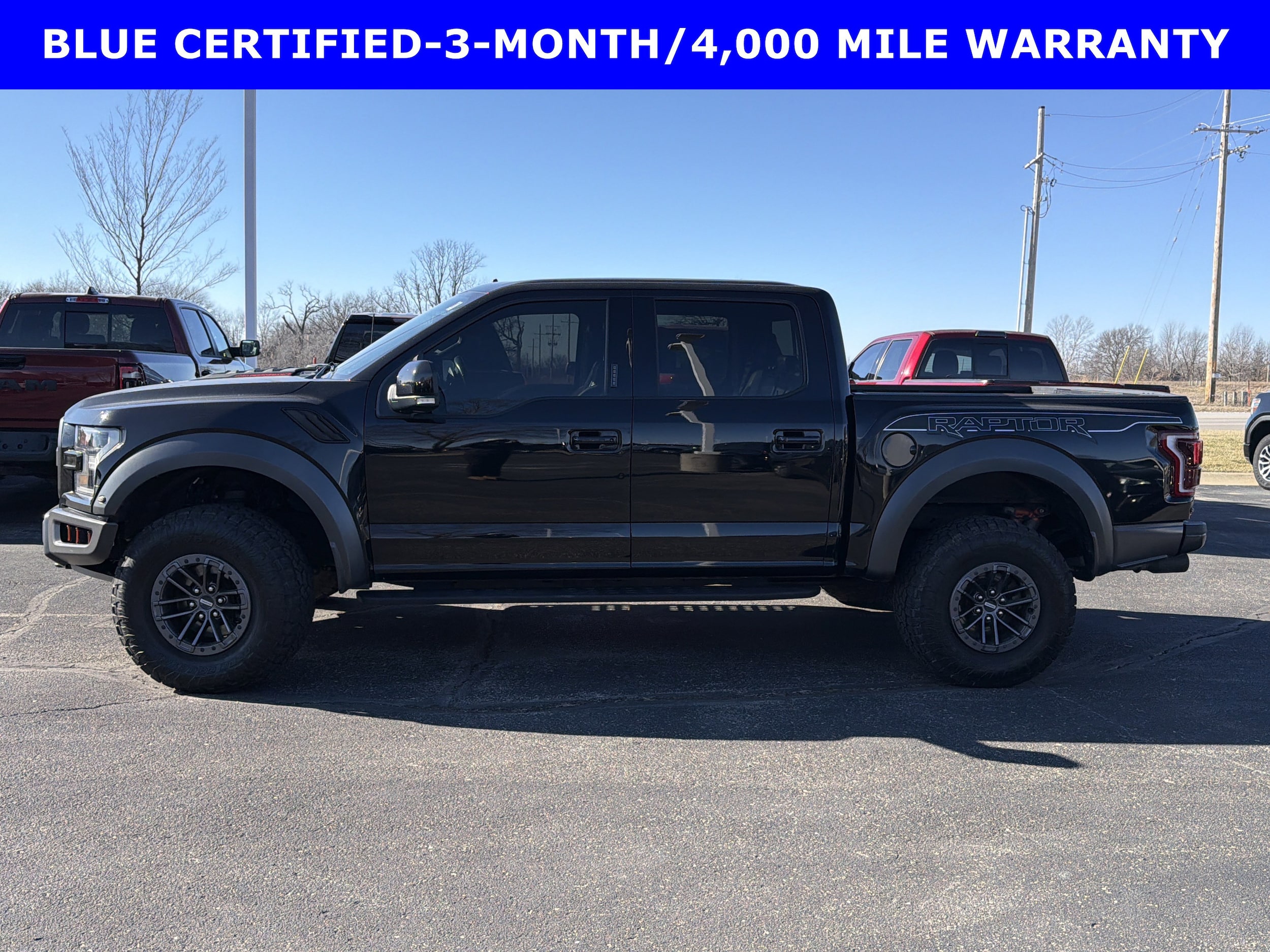 Certified 2019 Ford F-150 Raptor with VIN 1FTFW1RGXKFC30076 for sale in Kansas City