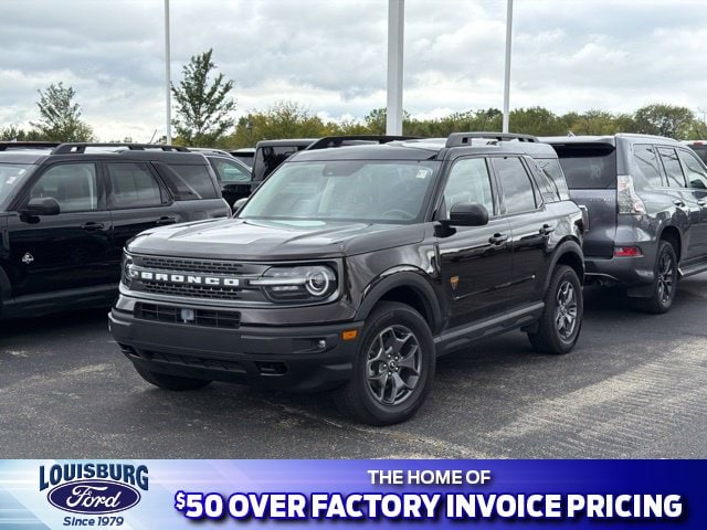 Used 2021 Ford Bronco Sport Badlands with VIN 3FMCR9D92MRA04469 for sale in Kansas City