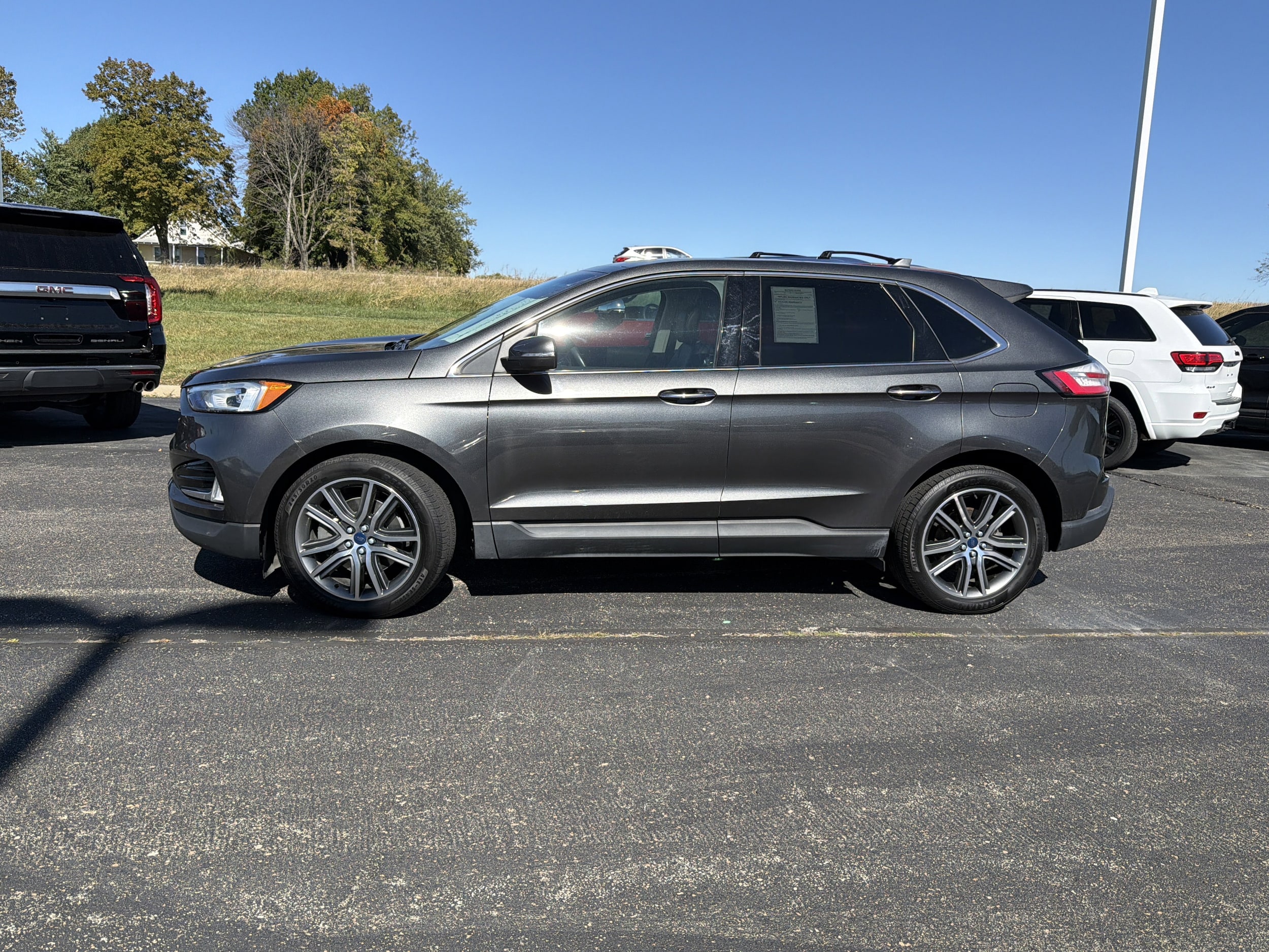 Used 2019 Ford Edge Titanium with VIN 2FMPK4K97KBB69294 for sale in Kansas City