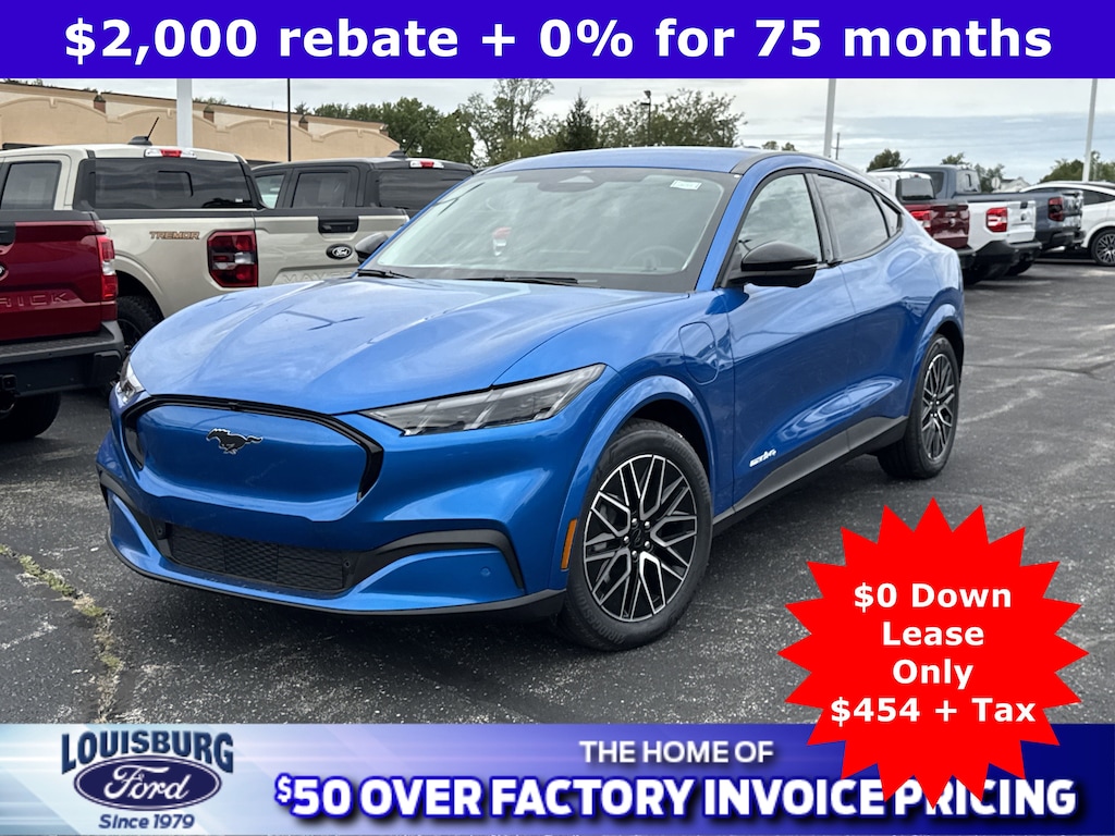 New 2025 Ford Mustang Mach-E Premium AWD Extended Range Battery SUV