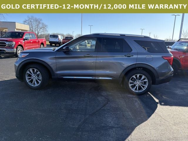 Certified 2022 Ford Explorer Limited with VIN 1FMSK8FH4NGB98185 for sale in Kansas City