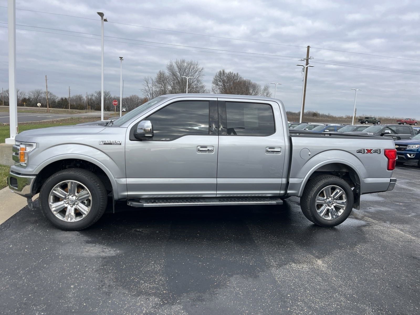 Used 2020 Ford F-150 Lariat with VIN 1FTEW1E45LKD39061 for sale in Louisburg, KS