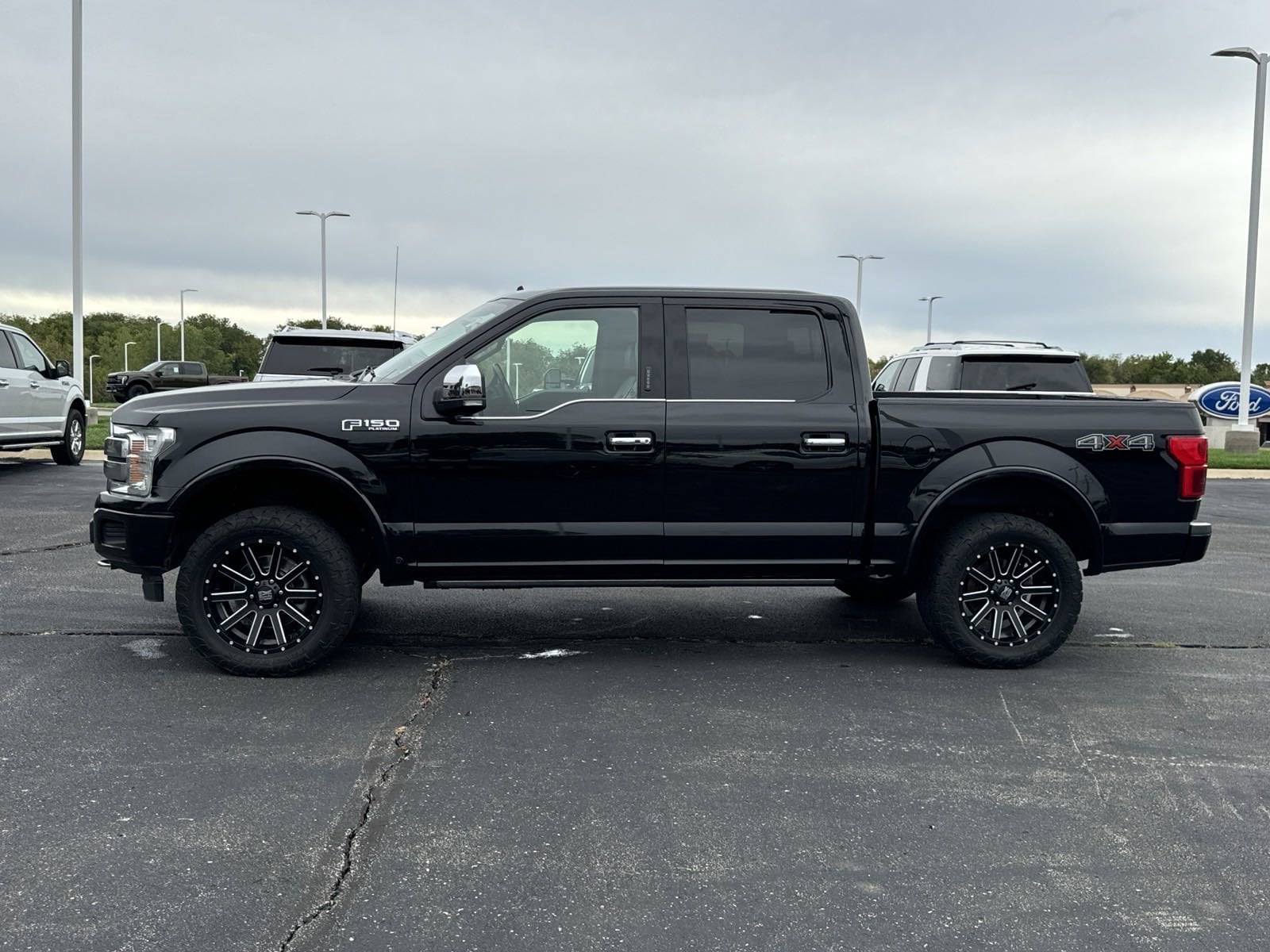 Used 2019 Ford F-150 Platinum with VIN 1FTEW1E44KFB81335 for sale in Kansas City