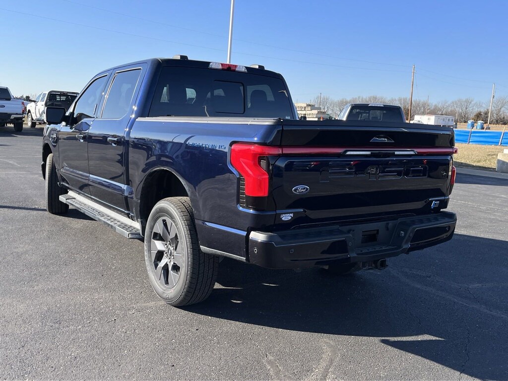 Used 2022 Ford F-150 Lightning Supercrew Lariat 4x4 Crew Cab Short Bed Truck