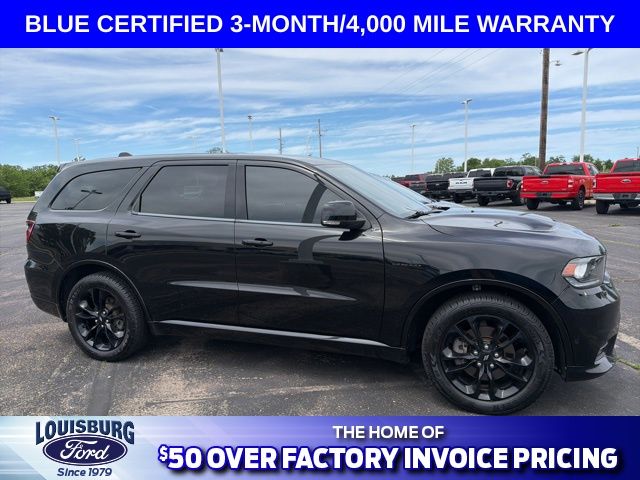 Certified 2020 Dodge Durango R/T with VIN 1C4SDJCT9LC296955 for sale in Kansas City