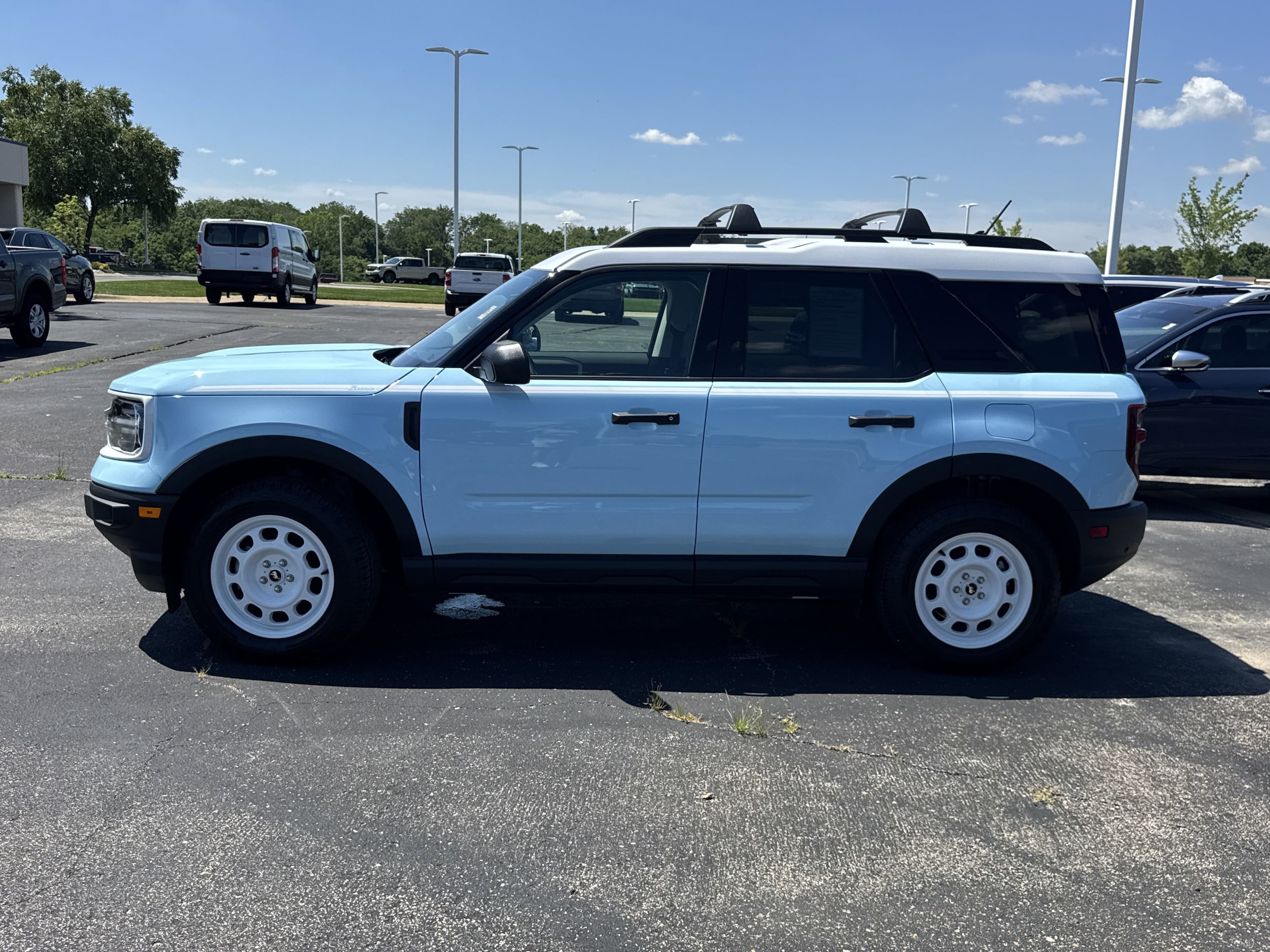Used 2024 Ford Bronco Sport Heritage with VIN 3FMCR9G69RRE31169 for sale in Kansas City