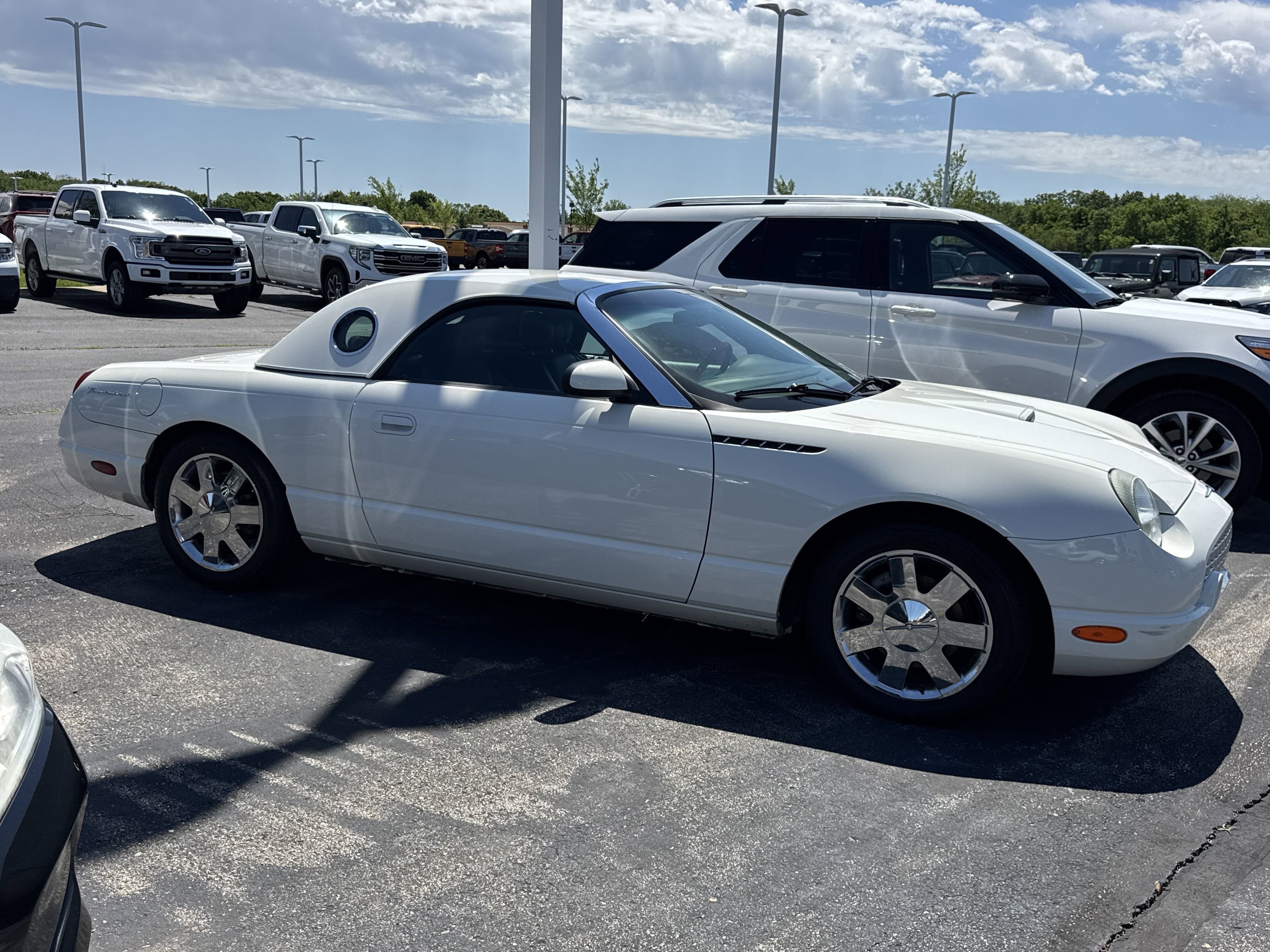 Used 2002 Ford Thunderbird Premium with VIN 1FAHP60A62Y123273 for sale in Kansas City